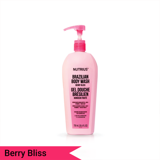 Nutrius Berry Bliss Body Wash, 25.4 FL OZ