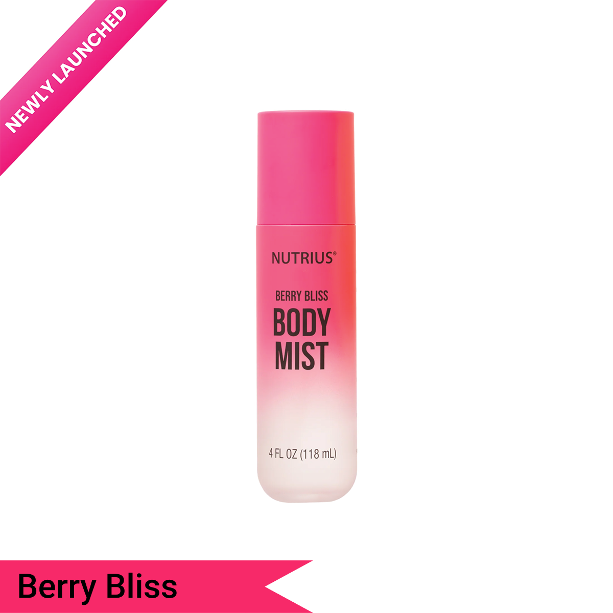 Nutrius Body Mist - Berry Bliss, 4 FL OZ