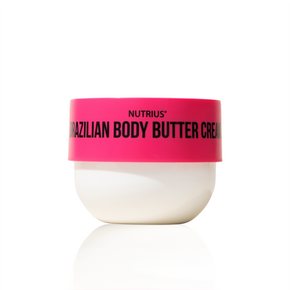 Nutrius Brazilian Body Butter Cream Berry Bliss, 6 FL OZ