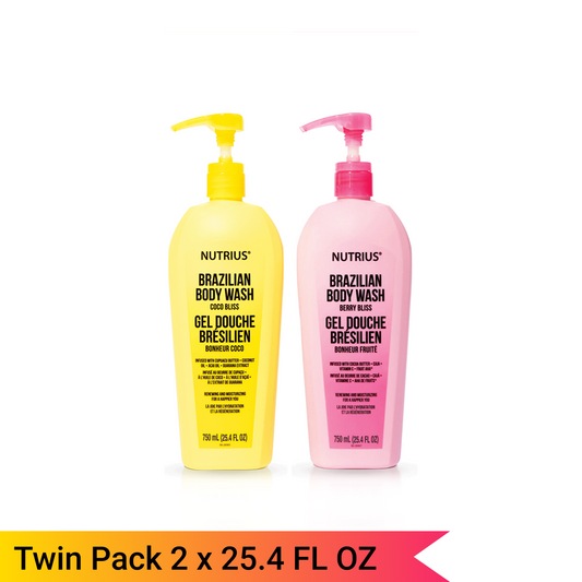 Coco & Berry Bliss Body Wash, 25.4 FL OZ x 2 (Twin Pack)